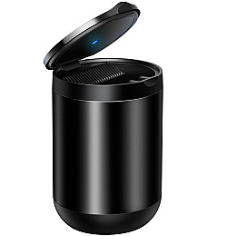 Пепельниця для автомобіля BASEUS Premium Car Ashtray CRYHG01-0G чорна