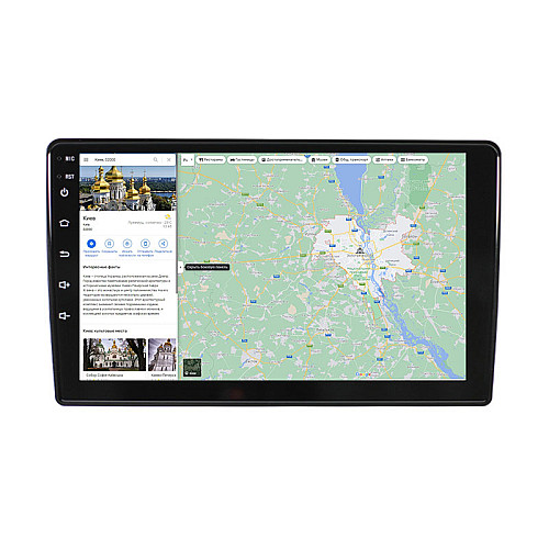 Автомагнітола 2 дин Wangi W-09 9" 4+64 4G+CarPlay Premium Wi Fi GPS Android