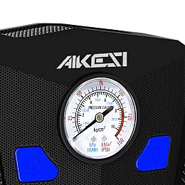 Автомобільний компресор AIKESI AKS-5501-A 35л/хв вбудований ліхтар