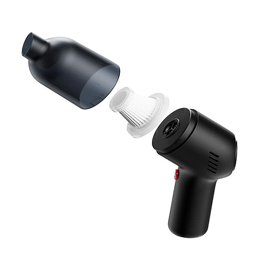 Автомобильный пылесос HELLO LEIBOO LB-067-C аккумуляторный 2000 mAh Black