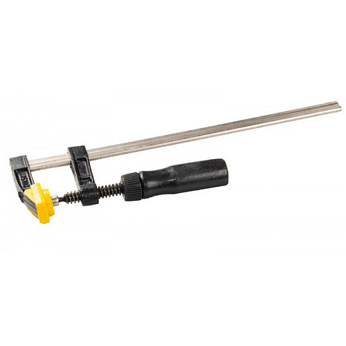 Струбцина столярная MASTERTOOL тип "F" 250х50 мм 1700Н деревянная ручка DIN5117 07-0002