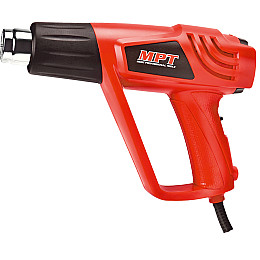 Фен промисловий MPT 2000 Вт 350-550 ° С 300-500 л / хв аксесуари 5 шт MHG2003