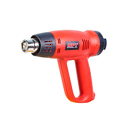 Фен промисловий MPT PROFI 2000 Вт 60-630°С 300-500 л/хв насадки 2 шт MHG2005V