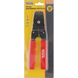 Кліщі для обтиску контактів MASTERTOOL 180 мм 75-2256