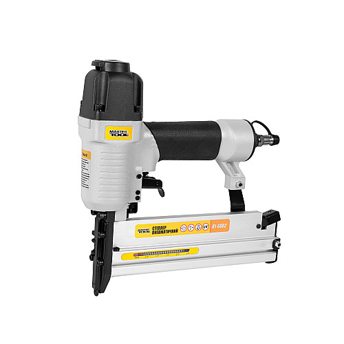 Степлер пневматичний MASTERTOOL 2в1 скоба 5.7х1х1.25 мм (16-40 мм) цвях 1х1.25 мм (10-50 мм) 81-6002