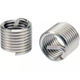 Набор резьбовых вставок ввертышей M3-M12 для восстановления резьбы 60 шт.