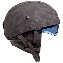 Мотошлем для чоппера Ретро-Каска KCO 328 FDSO XL Серый (60508168)