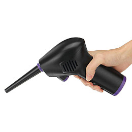 Портативний повітряний компресор на акумуляторі для продування ПК, ноутбуків, кондиціонерів Nectronix RPM-6000 (100803)