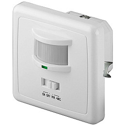 Перехідник живлення Goobay IEC(FreeEnd) Switch Infrared Motion+Sound білий (75.09.5171)
