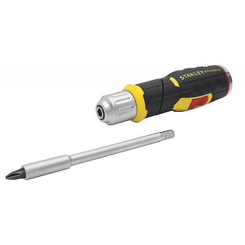 Отвертка Stanley "FatMax" с храповым мех. + 12 бит (FMHT0-62691)