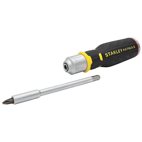 Викрутка Stanley FatMax MULTIBIT реверсивна + 12 насадок (FMHT0-62690)