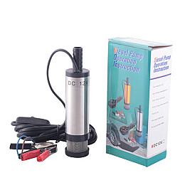 Электро насос для перекачки дизельного топлива HLV 5566 12V Silver