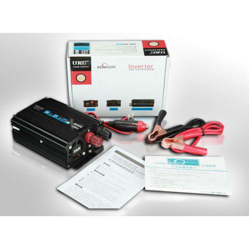 Перетворювач авто інвертор UKC 12V-220V 500W