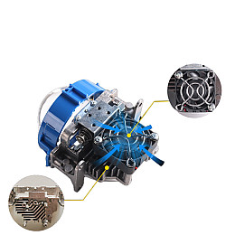 Автомобільні BI-LED лінзи SANVI 1725 36W (9425-36603)