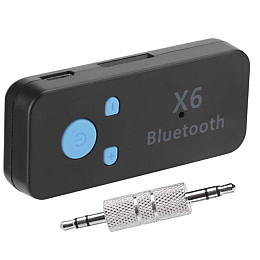 Автомобільний ресивер RIAS BT-X6 Bluetooth Чорний (3_00304)