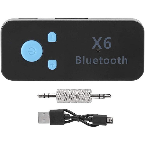 Автомобільний ресивер RIAS BT-X6 Bluetooth Чорний (3_00304)