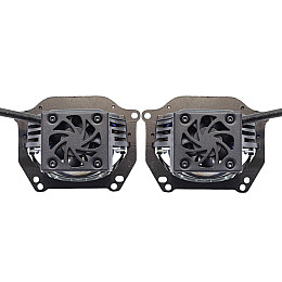 Автомобільні лінзи з охолодженням SANVI 3" BI-LED A8 48W 5500 К (9424-36599)