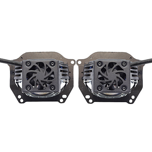 Автомобильные линзы с охлаждением SANVI 3" BI-LED A8 48W 5500 К (9424-36599)