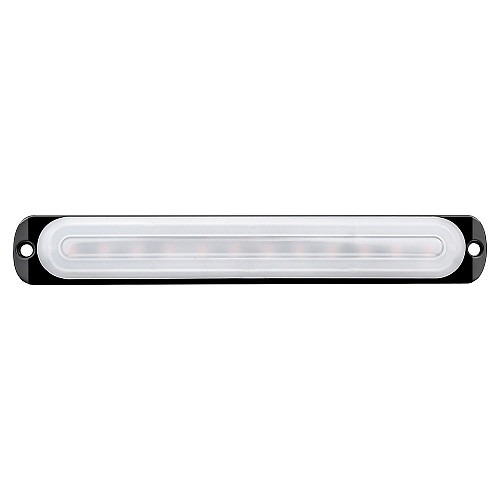Проблесковий маячок для авто DXZ I-BS-D-C-12LED 6500k IPX-4 19*2.8 см Білий (9731-36065)