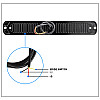 Проблесковий маячок для авто DXZ I-BS-D-C-12LED 6500k IPX-4 19*2.8 см Білий (9731-36065)