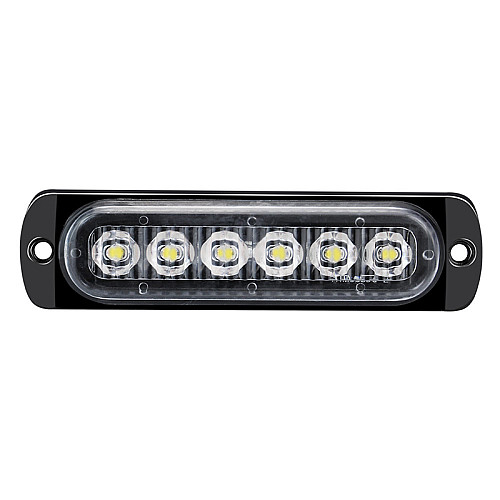 Проблесковий маячок DXZ I-BS-6LED Білий 6500k IPX-4 для авто