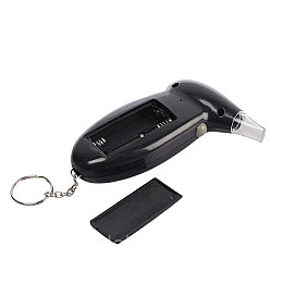 Портативний домашній драгер для перевірки дихання високої точності Supretto ALT-07S чорний