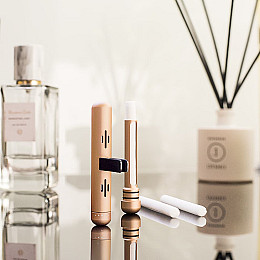 Диффузор для парфюма в автомобиль Baex Capsuley 2 мл Матовое золото и аромат Signature Collection II