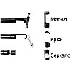 Ендоскоп USB Wi-Fi камера бороскоп 8 мм 10 м Black