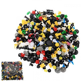 Набір автомобільних кріплень пістонів кліпс MHZ 500 шт. Multicolor