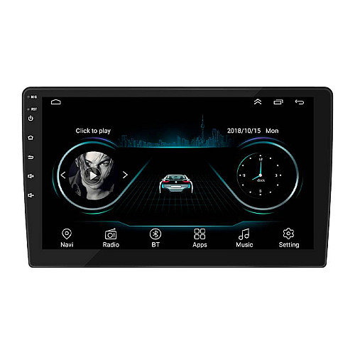 Автомобільний магнітола 1 din Lesko 9216A 9" 2+32Gb WiFi Optima GPS Android