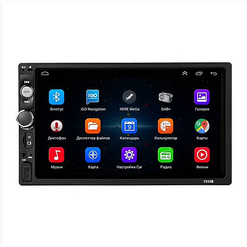 Штатна магнітола Lesko 7018А 2 din екран 7" пам'ять 2+32 Bluetooth GPS Android