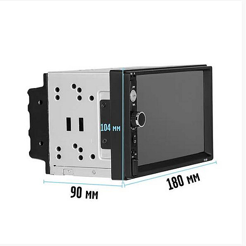 Штатна магнітола Lesko 7018А 2 din екран 7" пам'ять 2+32 Bluetooth GPS Android