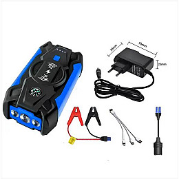 Пускозарядное устройство Lesko J3-YJDY-02 Jump Starter быстрая зарядка павер банк 2хUSB
