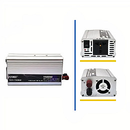 Інвертор перетворювач напруги Suoer AC/DC 1500W 12V на 230V