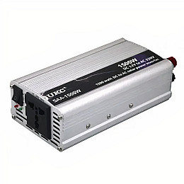 Інвертор перетворювач напруги Suoer AC/DC 1500W 12V на 230V