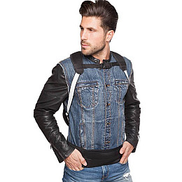 Мотозахист спини з поясничною опорою MS-4534 FDSO L Чорний (60508164)