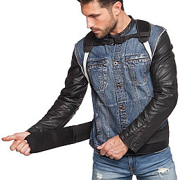 Мотозахист спини з поясничною опорою MS-4534 FDSO L Чорний (60508164)