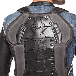 Мотозахист спини з поясничною опорою MS-4534 FDSO L Чорний (60508164)