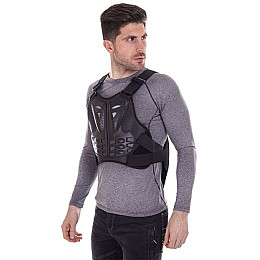 Мотозахист спини з поясничною опорою HJ-10 FDSO M Чорний (60508166)