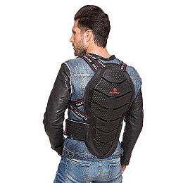 Мотозахист спини з поясничною опорою AM04 Scoyco M Чорний (60439025)