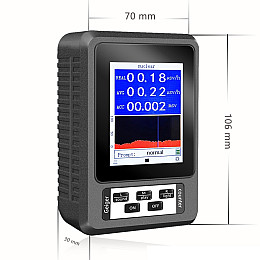 Дозиметр радіації побутовий радіометр лічильник Гейгера Nectronix BR-9B-XR1 (100901)