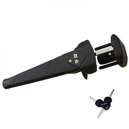 Механическое противоугонное устройство для автомобиля Mucheng 61262 на руль Черный