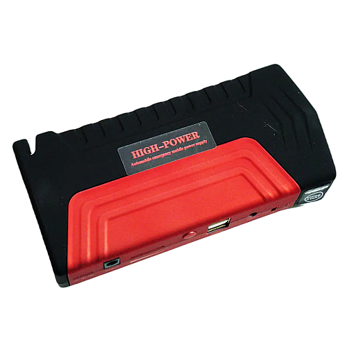 Пуско-зарядное автомобильное устройство High Power 20b 20000 mAh 4хUSB + Фонарик + Компрессор (3_01139)