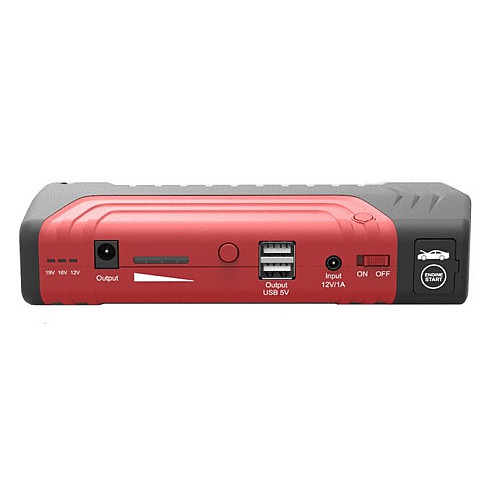 Пуско-зарядное автомобильное устройство High Power 20b 20000 mAh 4хUSB + Фонарик + Компрессор (3_01139)