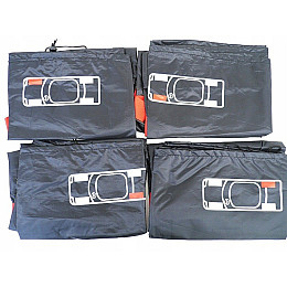 Чохли для коліс R13-R16 CarCommerce (4шт.) 42791