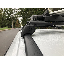 Поперечины на интегрированные релинги Turtle AIR 2 Черный