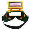 Защитные очки RIAS Welding Mask для сварки и резки металла Yellow-Green (3_01576)