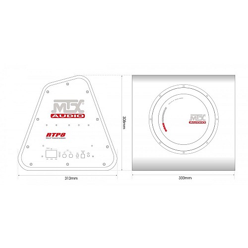 Активний сабвуфер MTX RTP8