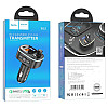 FM-трансмиттер Hoco E62 Fast BT v5.0 2USB QC 18W и Type-C PD20W QC FCP AFC Черный