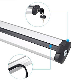 Універсальні поперечки на релінги AUAU LD-5601 Сріблястий